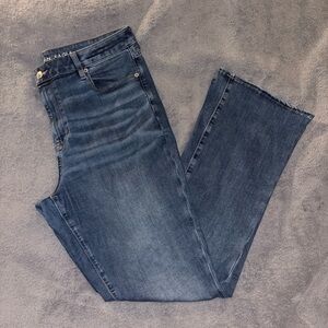 American Eagle Outfitters Women's Blue High Rise Jeans